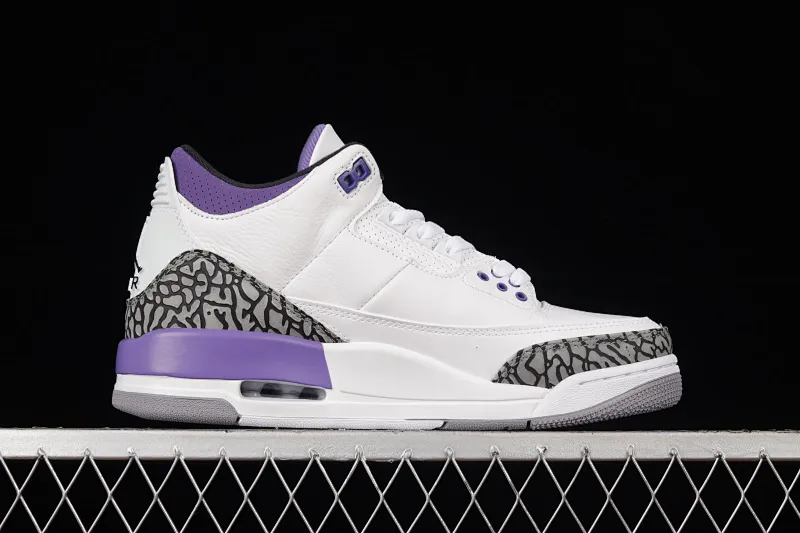 All categories Air Jordan Jordan series basketball shoes Air Jordan 3 Air Jordan 3 "Pine Green" AJ3 Joe 3 Villain Purple CT8532-105